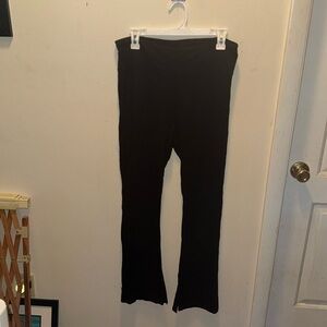 Black flare Yoga pants